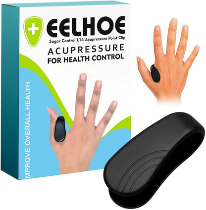 Pack of 1 Sugar Control Acupressure Clip for Diabetics Sugar Control LI4 Acupressure Point Clip Headache Relief Products Migraine &Tension Relief